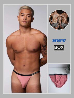 Box Menswear - Tanga Briefs 3.0 - Flamenco Pink (S)